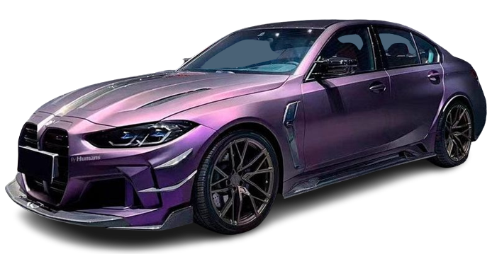 purple violet film car